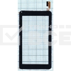 Сенсорное стекло (тачскрин) FPC-FC70S606(G-739)-00, черное, фото 1