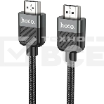 Кабель Hoco US09 ver2.0 HDMI (m) HDMI (m) 2м черный (пакет), фото 1