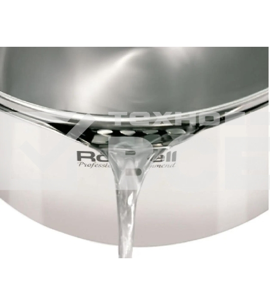 Ковш Rondell Flamme RDS-026, 1.3л, 16см, с крышкой, стальной