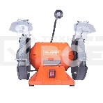 Станок заточной PATRIOT Expert GM 200 L, подсветка, 550Вт, 2980об/мин, 200мм диск, А36/А60 зерн, посадочный 16 мм, асинхронный, адаптер на круги 32 мм, фото8