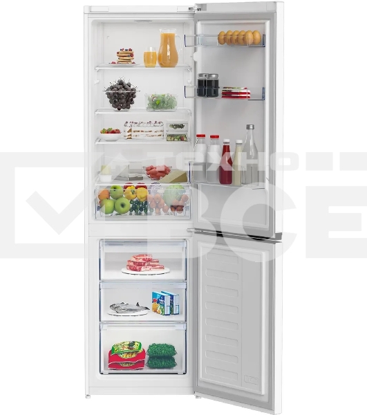 Холодильник Beko B1RCSK362W белый двухкамерный 230/113л морозилка снизу
