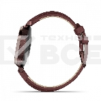 Смарт-часы Garmin Lily 2 Classic темно-бронзовый, ежевичный кожаный ремешок 35,4мм, фото8