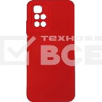 Чехол (клип-кейс) BoraSCO для Xiaomi Redmi 10 красный, фото 1