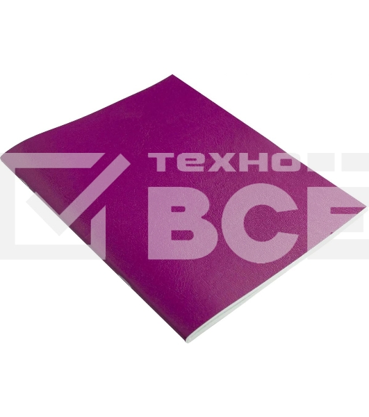 Тетрадь Buro 96л. клет. A5 202х163 1диз. бумвинил скоба бордовый