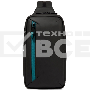 Рюкзак слинг Piquadro Corner 2.0 CA6466C2OW/N полиэстер черный