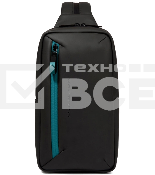 Рюкзак слинг Piquadro Corner 2.0 CA6466C2OW/N полиэстер черный