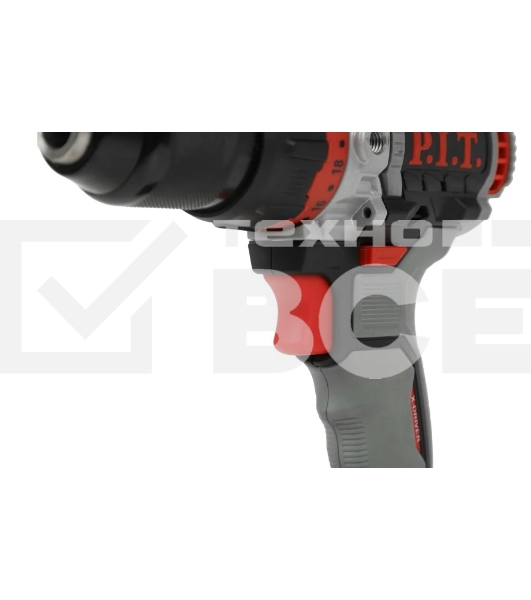 Дрель-шуруповерт аккумуляторная P.I.T. PSB20H-13D/3, Аккумуляторная, 20В, Ударная, Кейс