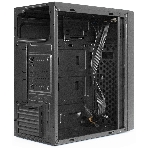 Компьютерный корпус Minitower ExeGate BAA-113-UNS500 (mATX, БП UNS500 с вент. 12см, 2*USB, аудио, черный), фото2