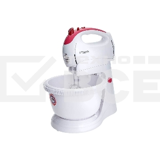 Миксер Delta LUX DL-5071C белый/розовым