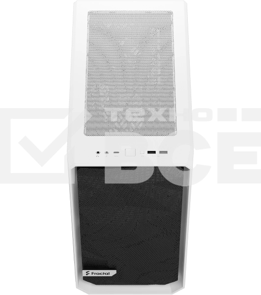 Компьютерный корпус Fractal Design Meshify 2 Mini белый TG Clear Tint/FD-C-MES2M-02