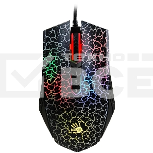 Мышь проводная A4Tech Bloody A70A черный, 6200 dpi, USB Type-A, кнопки - 8