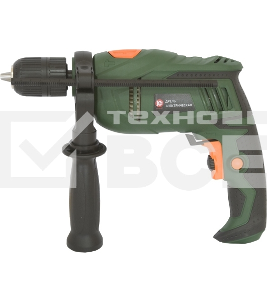 Дрель КАЛИБР ДЭ- 680ЕРУ+ 680Вт БЗП 13мм 0-2600об/мин рев удар