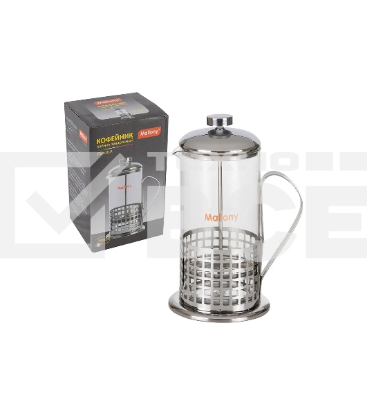Френч-пресс MALLONY B511-1000ML Cellula (сталь)