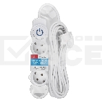 Удлинитель Smartbuy (SBE-16-3-07m-ZS) 3 роз х 7,0 м - белый, фото2