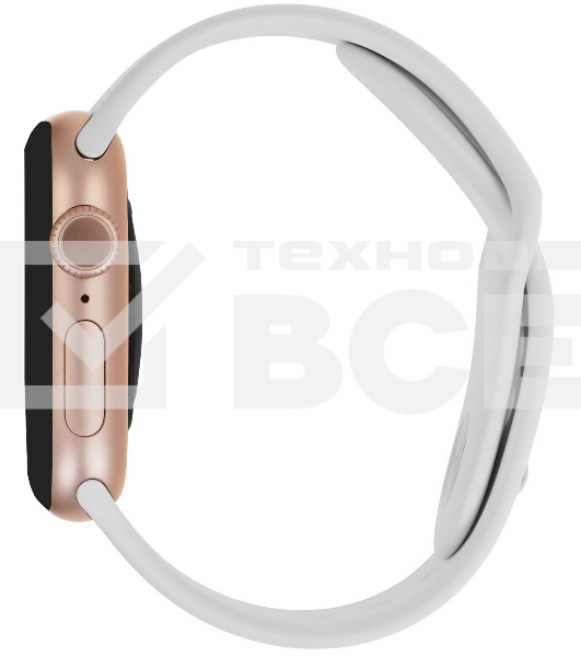 Умные часы Apple Watch Series 11 A3331 42мм OLED корп.розовое золото Sport Band рем.белый разм.брасл.:150-200мм (MEU44LW/A)