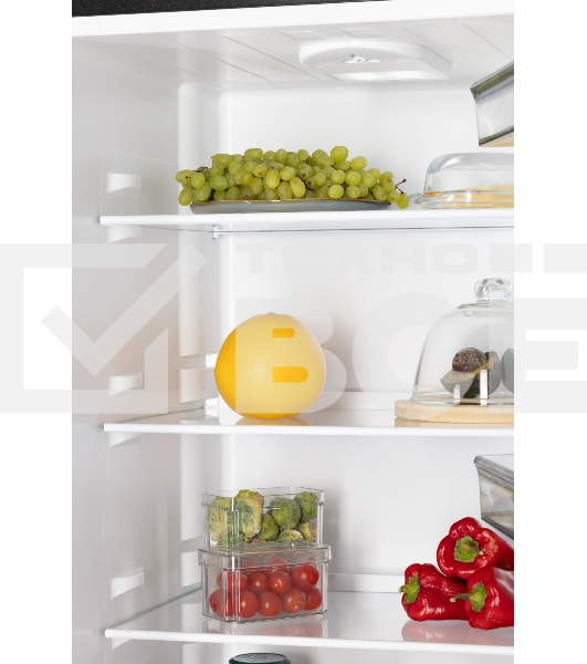 Холодильник Nordfrost NRG 162NF GTM матовый графит двухкамерный 205/105л морозилка снизу, No Frost