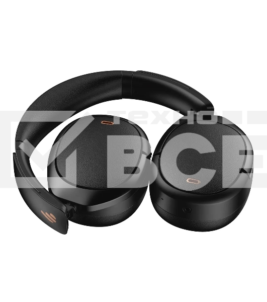 Беспроводные/проводные наушники Edifier WH950NB черный, полноразмерные, Bluetooth + проводной, активное шумоподавление