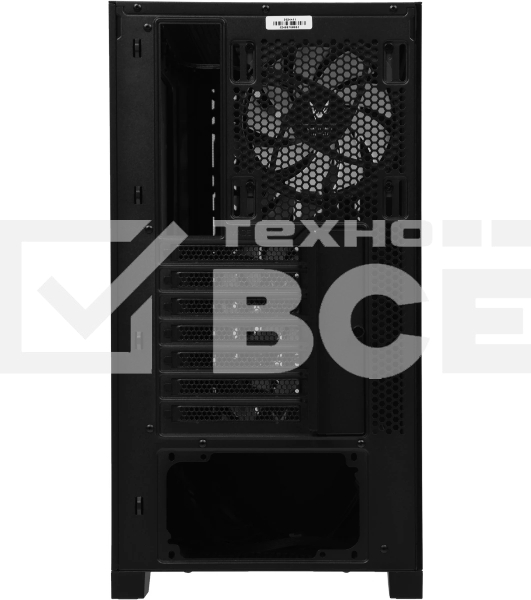 Корпус Formula V Line TimberLine T0 Black, ATX, wood+plastic front, TYPE-C*1, USB3.0*2, FRONT 3x120мм FRGB, REAR 1x120мм FRGB