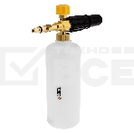 Пенокомплект Denzel FPB-1000 для моечных машин высокого давления, латунь, фото 1