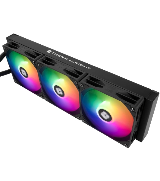 Система жидкостного охлаждения Thermalright Frozen Horizon 360 V2 ARGb Soc-AM5/AM4/1200/1700/1851 черный 4-pin 29.5dB Al Ret (F-HORIZON-360-BL-V2)