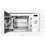 Микроволновая печь встраиваемая MONSHER 201 W 20 л, 800-1250 Вт, гриль, 8 программ, белый, фото5