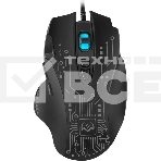 Мышь проводная SVEN RX-G715 черный, 3200 dpi, USB, кнопки - 8, фото 1