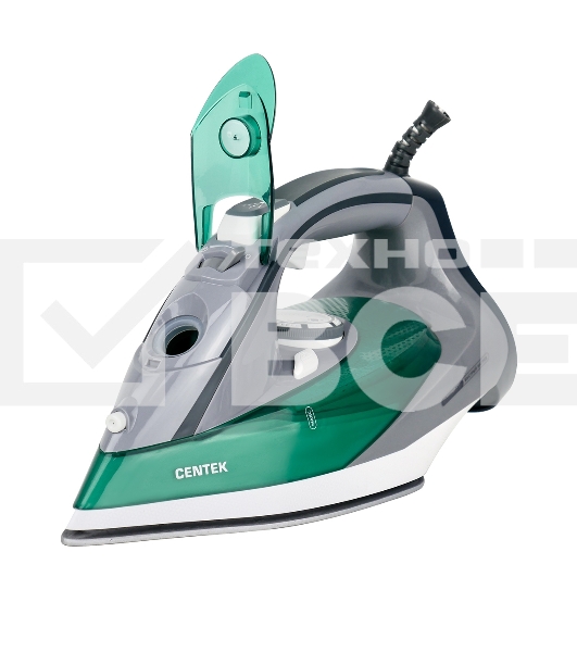 Утюг Centek CT-2309 зеленый/серый, 2800 Вт, 40 г/мин, 145 г/мин, 270 мл