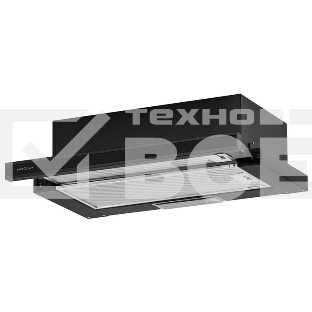 Вытяжка Krona KAMILLA 600 GLASS BLACK (2 мотора) Вытяжка кухоннаяПроизводительность 820 м3/ч , 2 мотора , стеклянная передняя панель в металлической окантовке , 3 скорости , подсветка