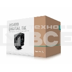 Кулер для процессора DEEPCOOL AG400 DIGITAL BK черный, 120 мм, алюминий/медь, 2100 об/мин, 31.6 дБ, 4 pin, 220 Вт, 152.7 мм, фото4