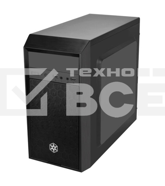 Корпус SilverStone SST-PS16B чёрный (ATX, 2xUSB 3.0, HD Audio)
