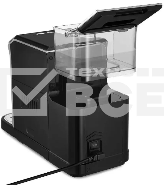 Кофемашина Kitfort КТ-7166 1350Вт черный/нержавеющая сталь