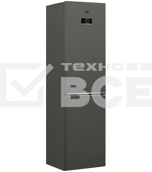 Холодильник Beko B3R0CNK332HG темно-серый двухкамерный 200/100л морозилка снизу, No Frost