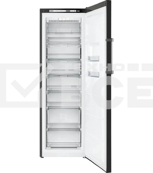 Морозильная камера Atlant М-7606-152-N, черный, 278л, 7 ящиков