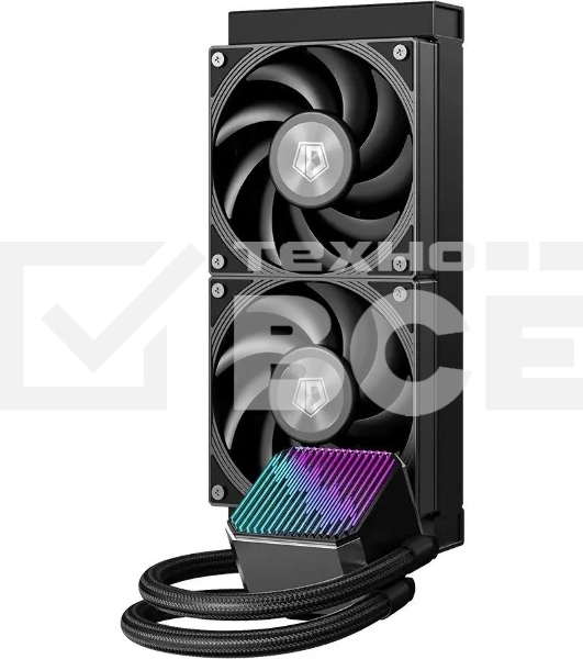 Система водяного охлаждения ID-Cooling DX240 MAX ARGB черный 120мм алюминий+медь 2150rpm 32.5db 4-pin 300W
