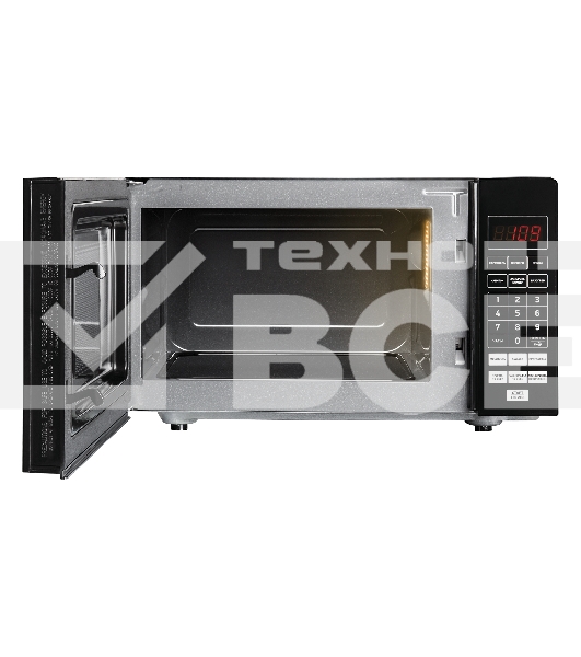 Микроволновая печь BBK 20MWS-779S/B чёрный, 20 л, 700 Вт, переключатели - сенсор