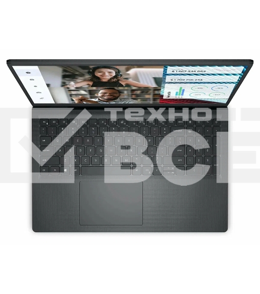 Ноутбук Dell Vostro 3520 i3-1215U 8Gb+8Gb SSD 512Gb Intel UHD Graphics 15,6 FHD IPS Cam 41Вт*ч Linux Ubuntu KBD RU\ENG Черный HDL5A91028W-16G
