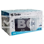 Микроволновая печь DELTA DL-88L20 белый, 20 л, 700 Вт, переключатели - поворотный механизм, фото2