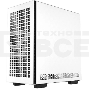Компьютерный корпус Deepcool CH370 белый без БП mATX 1x120мм 1xUSB 2.0 1xUSB 3.0 audio bott PSU