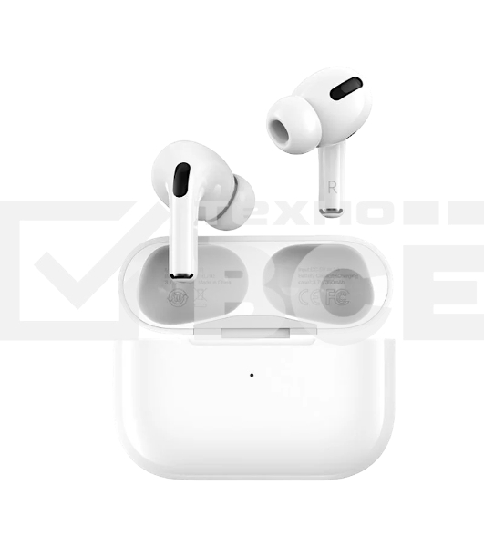 Беспроводные TWS наушники Aksberry B19 белый, вкладыши, Bluetooth, сенсорное управление, до 4 ч