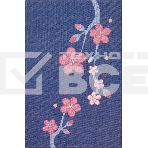 Блокнот Moleskine LIMITED EDITION SAKURA LESU08MM710BOX Pocket 90x140мм, обложка текстиль, 160 страниц, линейка, подарочная коробка, синий, 2025, фото 1