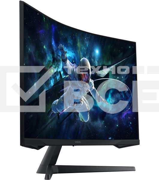 Монитор 32' Samsung S32CG550EI VA 2560x1440, 165 Гц, 1 мс, 16:9, 300 кд/м2, 1xHDMI, 1хDP, изогнутый, черный