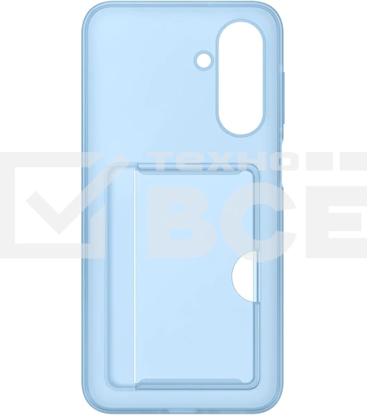 Чехол (клип-кейс) Samsung для Samsung Galaxy A17 Card Slot Case A17 голубой (EF-OA176TLEGRU)