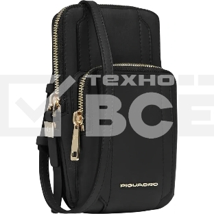 Чехол для смартфона Piquadro Circle AC6836W92R/N черный натур.кожа