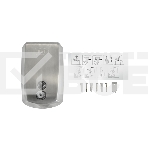 Дозатор для жидкого мыла из нерж. стали Puff-8715, хром, 1000 мл, с ключом, 21х14х11 см, фото6