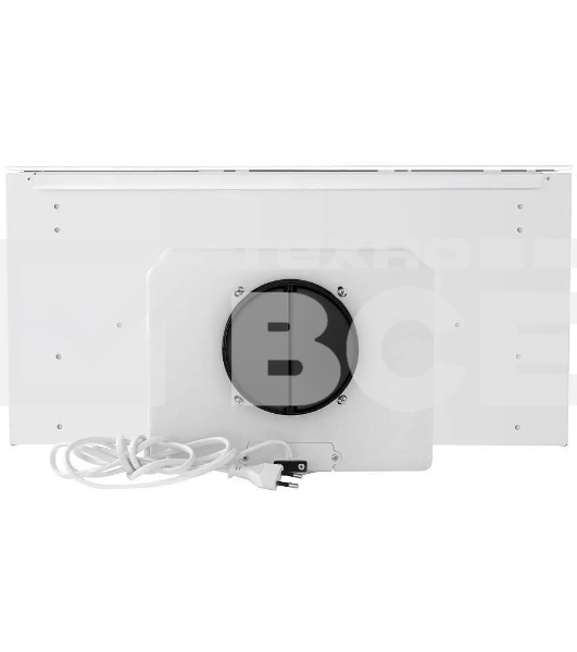 Вытяжка встраиваемая Maunfeld Ouse Touch Glass 60 белый, 60 см, 750 куб. м/ч, 48 дБ