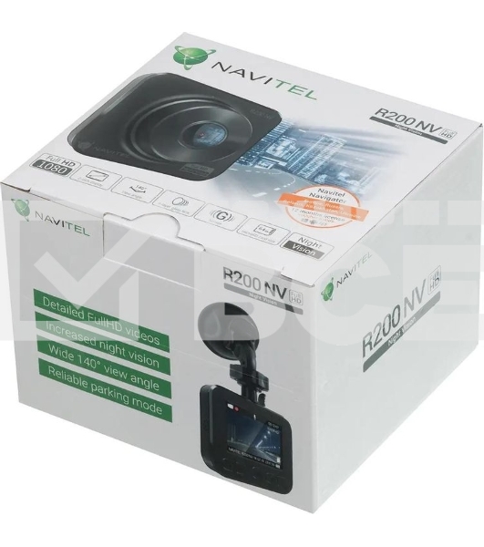 Видеорегистратор Navitel R200 NV, 1920x1080, 2', G-сенсор, датчик движения