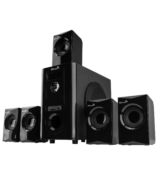 Акустическая система 5.1 ELTRONIC (30-89) HOME SOUND черный