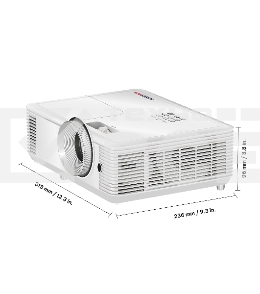 Проектор INFOCUS [SP2234] DLP, XGA, 4600 lm, 30 000:1, 1.481.93:1, 2xHDMI 1.4, VGA in/out, Composite Video, 3.5mm in/out, USB-A, RS-232, RJ-45, лампа 15 000ч.(ECO mode), 10W, 27дБ, 2,9 кг, БЕЛЫЙ