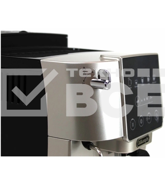 Кофемашина DeLonghi ECAM220.30.SB серебристо-черный, исп. кофе - зерновой/молотый, 1.8 л, 1450 Вт, 15 бар