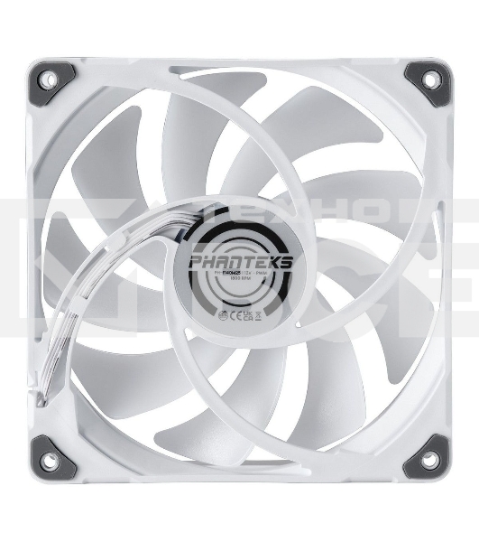 Комплект вентиляторов (3шт.) PHANTEKS M25 DRGB White 140x140x25мм (PWM, 20шт./кор, 500-1800 об/мин, 36.57dBa)